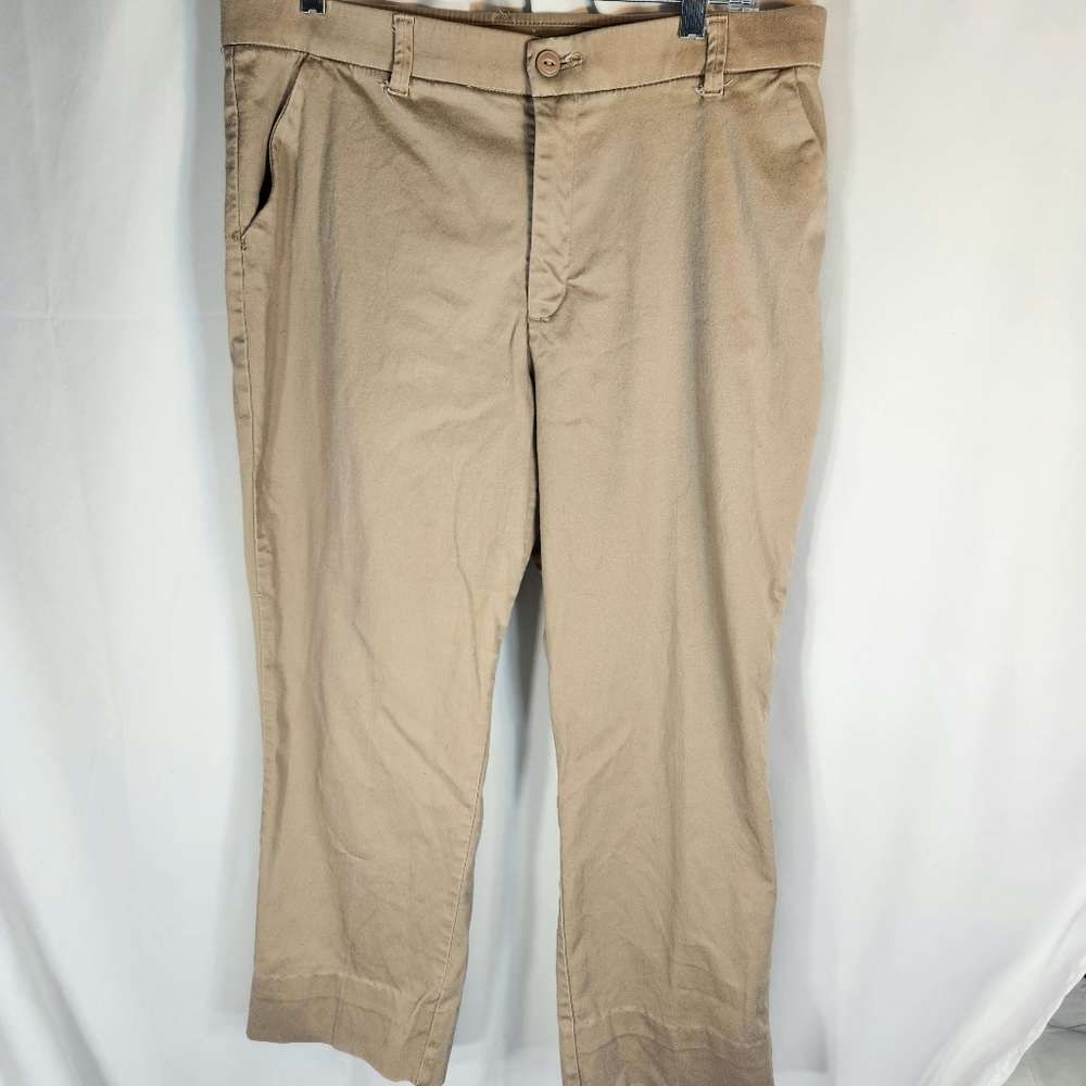Lee Regular Fit Mid Rise Tan Pants Waist Measures 37"